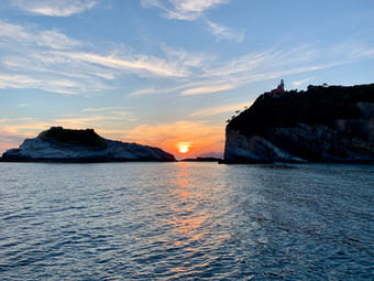 Cinque terre sunset boat tour