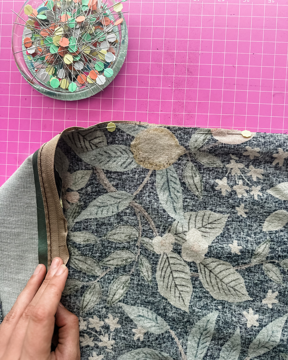 Parallel pinning on zip.