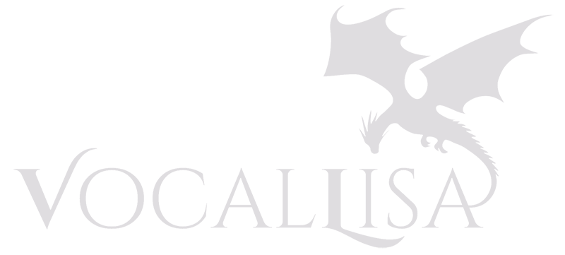 VocalLisa White Logo
