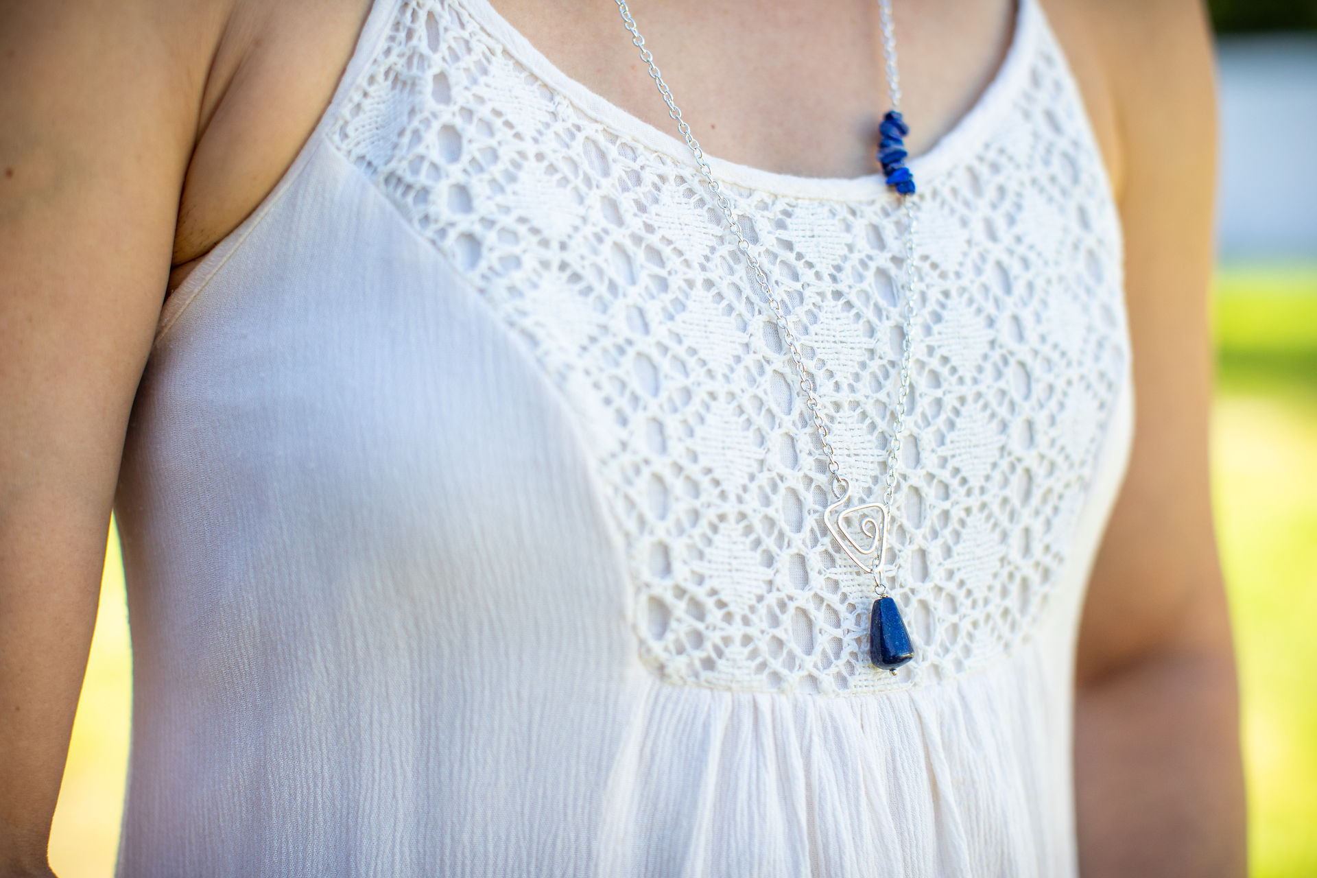 Lapis Light Necklace