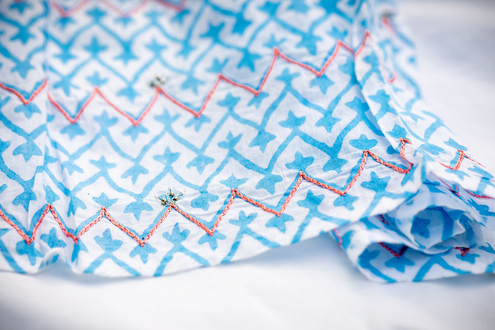 Thumbnail: Ethnic Zig Zag Scarf