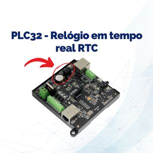 PLC32 - Relógio em tempo real RTC
