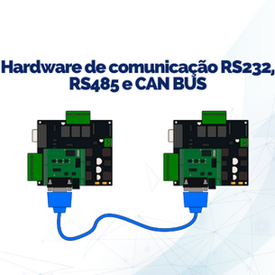 Hardware de comunicação RS232, RS485 e CAN BUS
