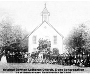 First Picture of Zion Lutheran Church