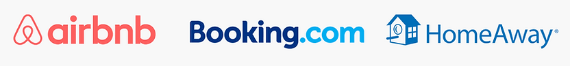 airbnb, booking, homeaway