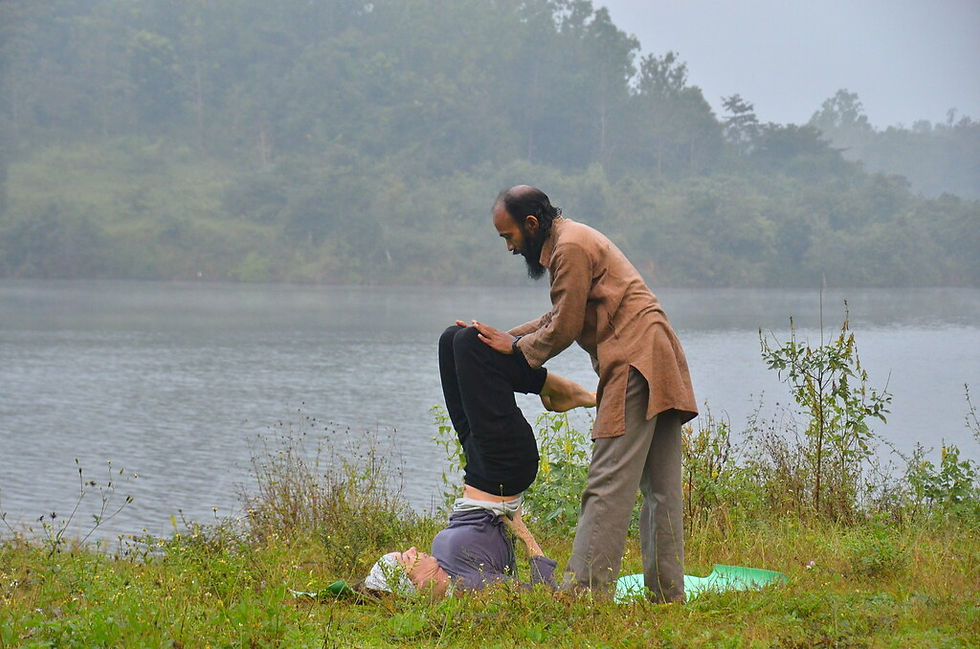 Ayurveda Yoga retreat Class