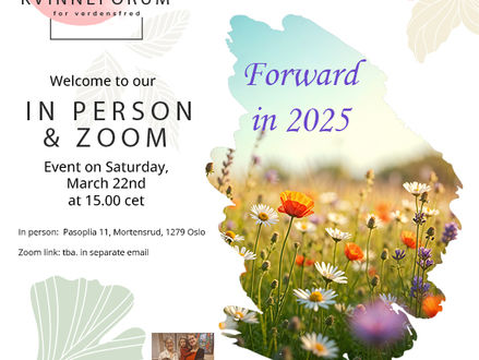 Join our “Forward in 2025” get-together