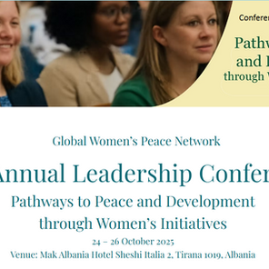 WFWP Europa inviterer til 2025 Årlig lederkonferanse.