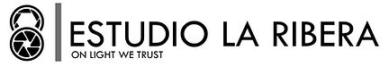 Logotipo Estudio La Ribera. Estudio fotografÃa en Madrid.