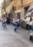 Historic marching band Lucca Centro Storico