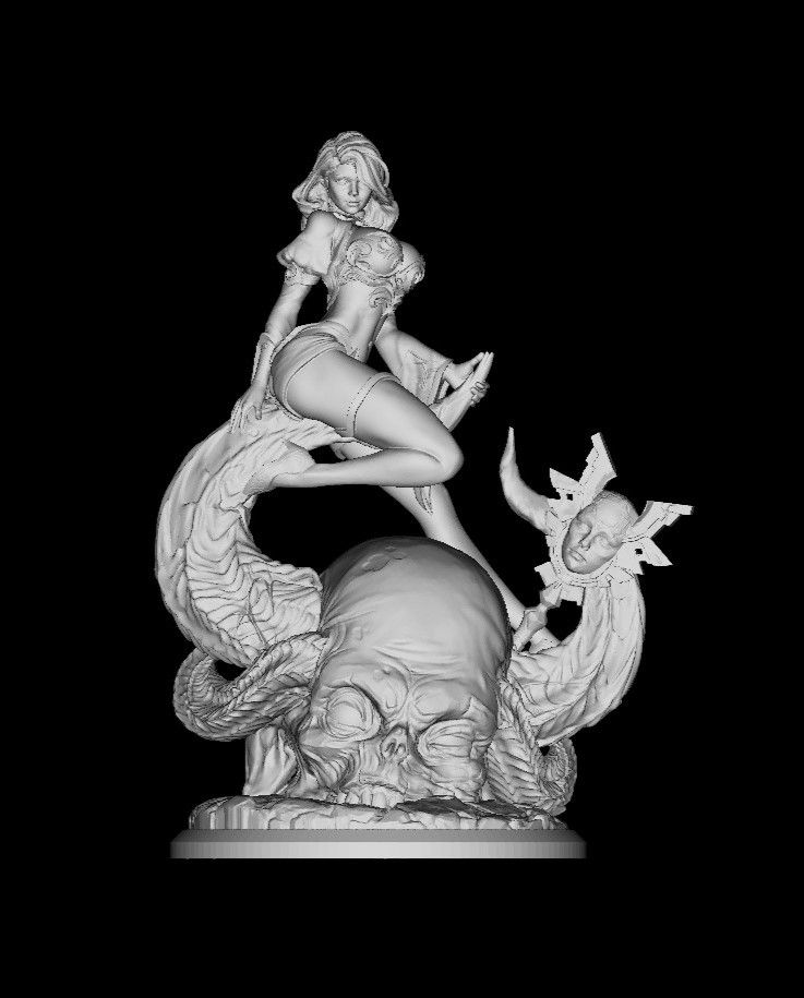 Mystic Pin-Up 07 Slayer