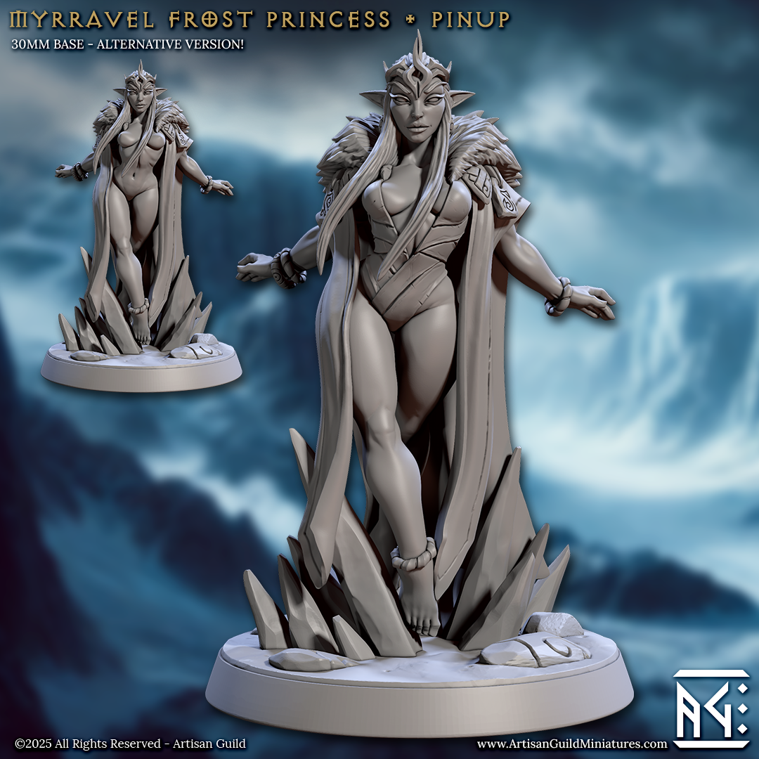 Myrravel the Frost Princess - Pinup