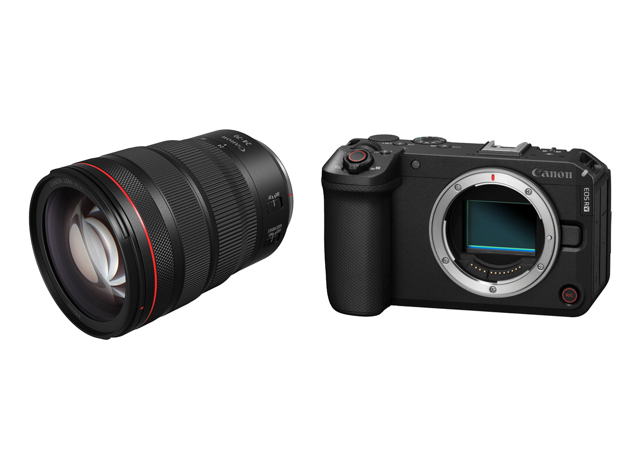 Canon EOS R6 V Mirrorless Camera with 24-70mm f2.8 L Lens