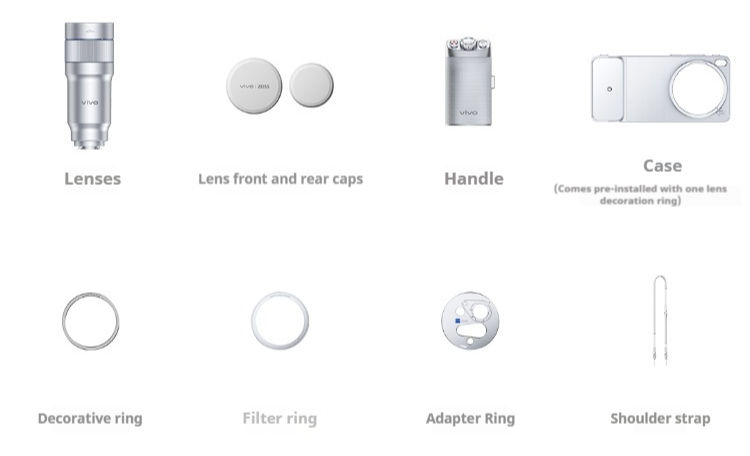 Vivo X300 Ultra G2 200mm (Lens + Mounting Case)