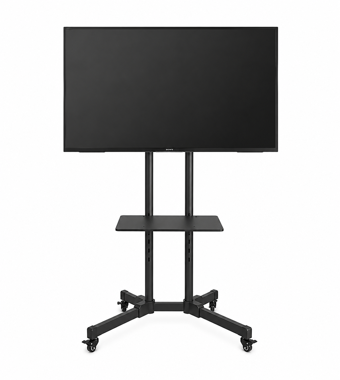 65 Inch TV with Roller Stand