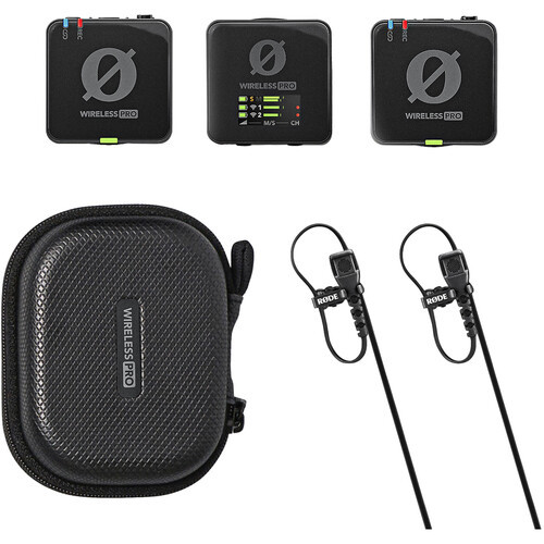RODE Wireless PRO 2-Person Clip-On Wireless Microphone | Renticulous