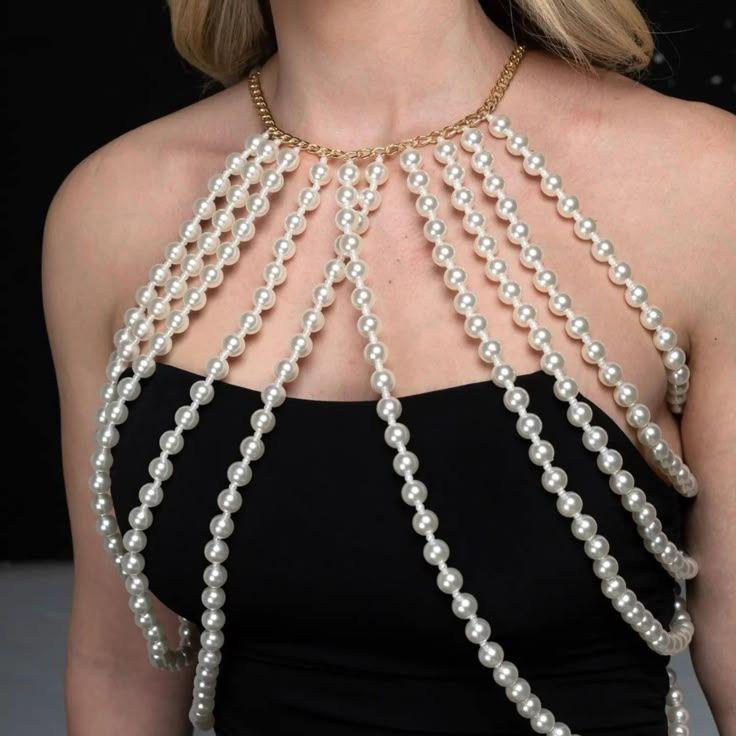 Pearl Halcyon Necklace Harness
