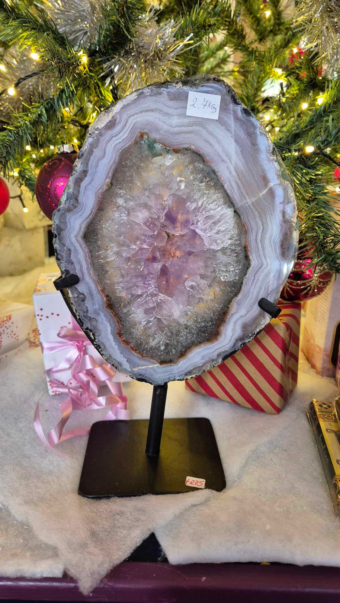 Large Amethyst Crystal Portal Ring (A) 2.7kg