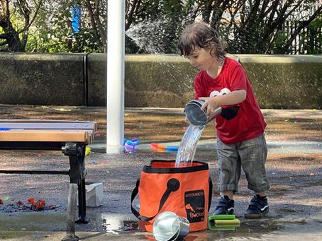 Sprinklers: summer toddler play on 8/9/25
