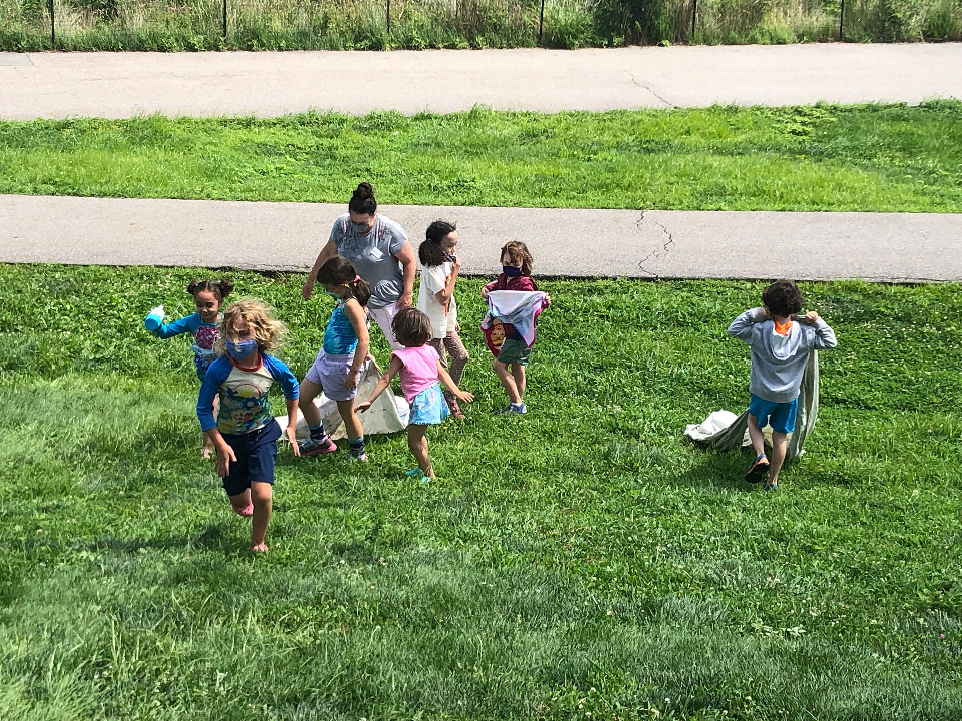 Back up the hill!
