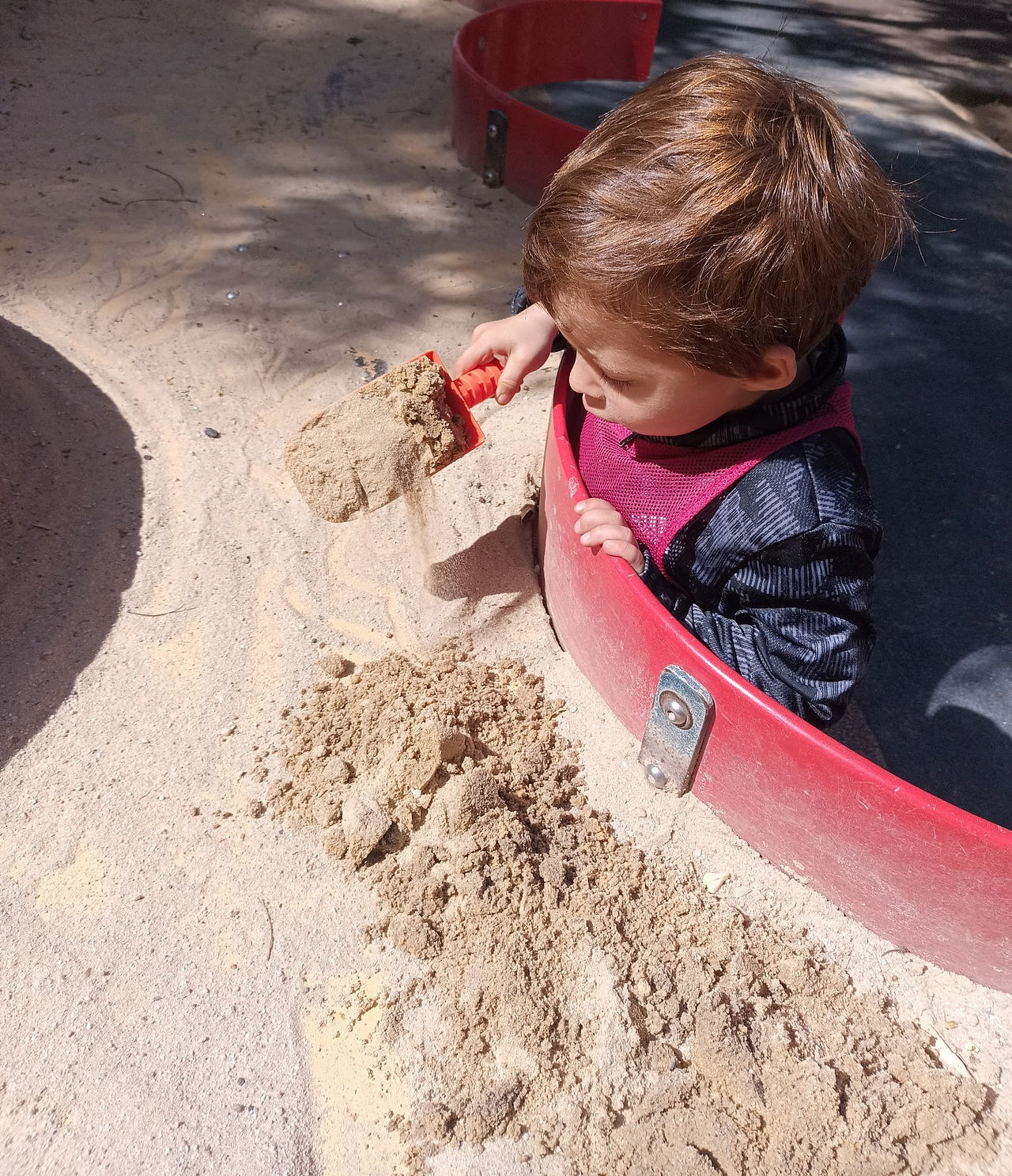 In the barrel