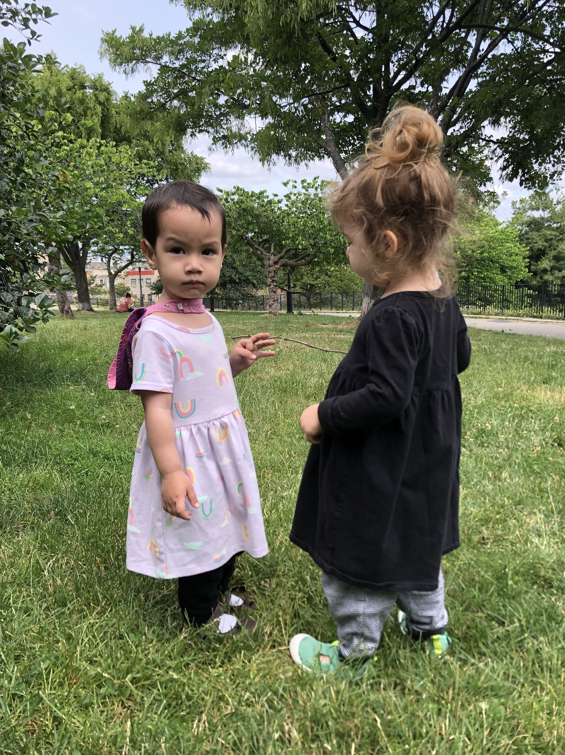 Chatting in the field