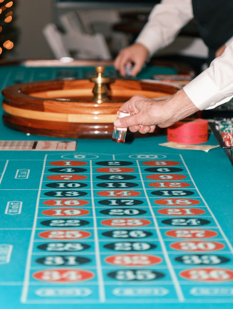 Casino night party on Menlo