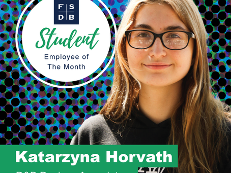 Katarzyna Horvath: Student Employee of the Month (March 2022)