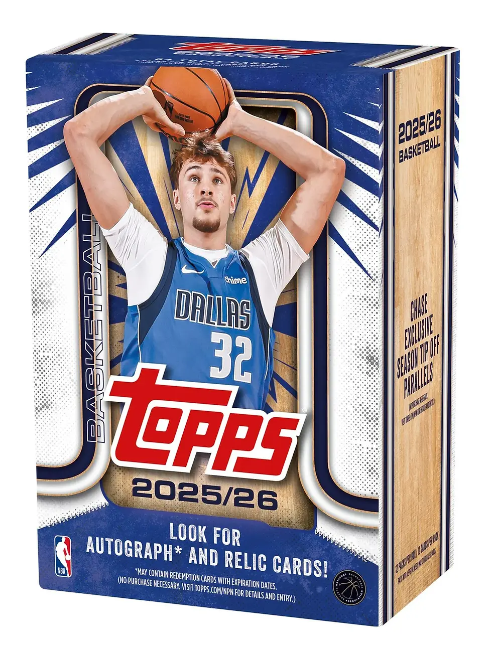 Miniatura: 2025/26 Topps Basketball 7-Pack Blaster