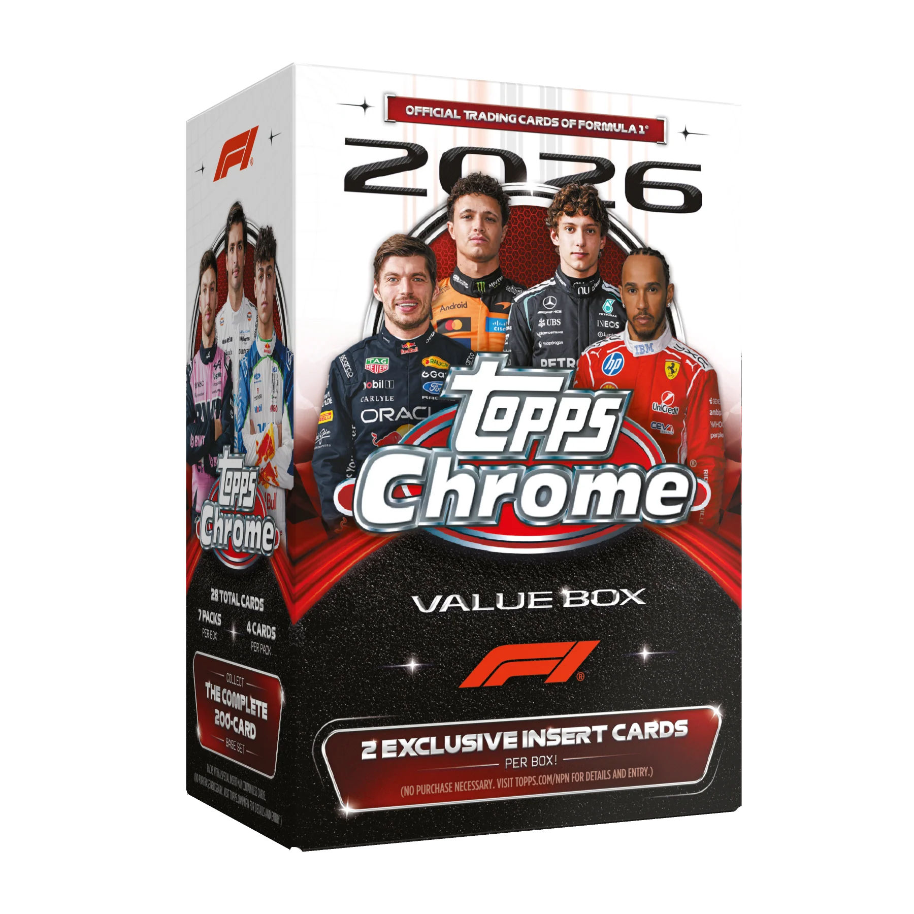 2026 Topps Chrome Formula One F1 – Value Box