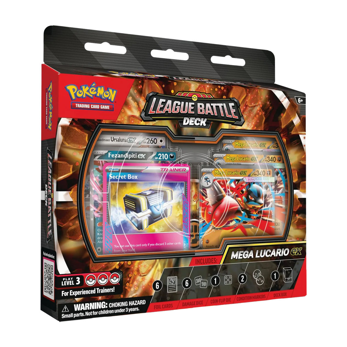 BARAJA COMBATE DE LIGA MEGA LUCARIO EX - ESPAÑOL
