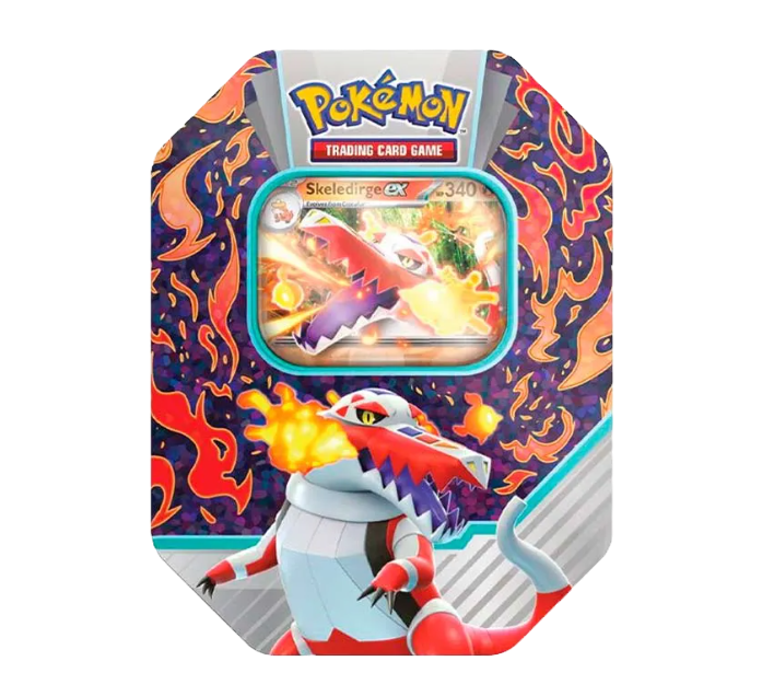 Tin - Paldea Partners Meowscarada, Skeledirge o Quaquaval (Inglés)