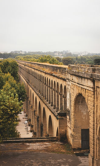 Aqueduc Saint Clément à Montpellier