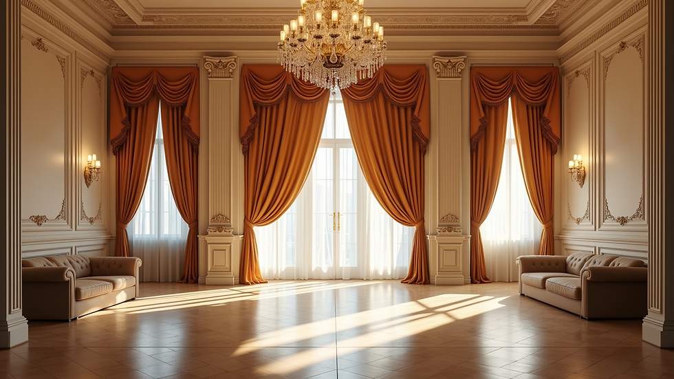 Close-up view of the elegant ballroom at The Westin Perth