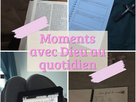 Femme chrétienne prenant un moment calme avec Dieu, Bible ouverte et carnet de prière. Illustration de la foi, prière et relation avec Dieu au quotidien.