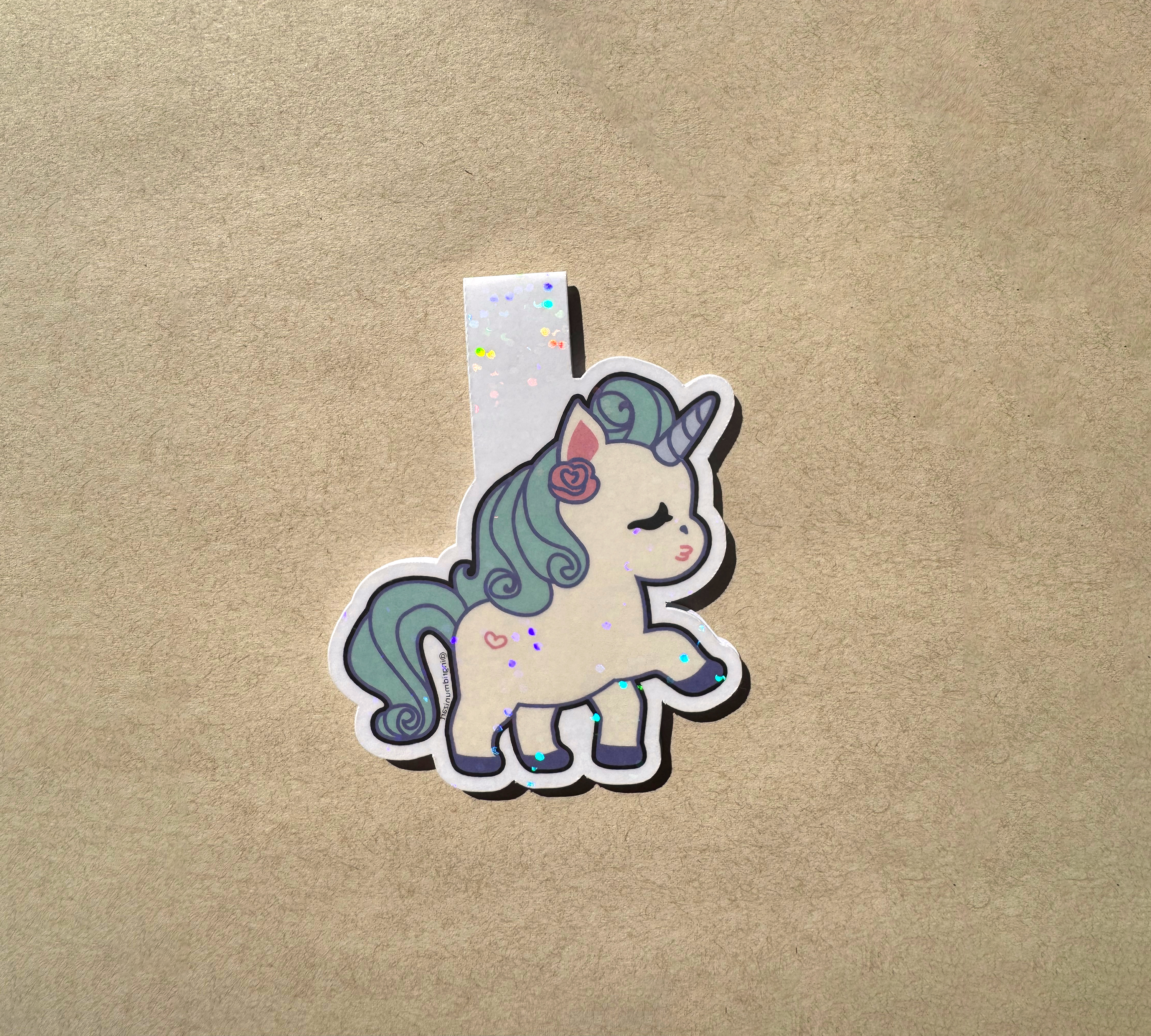 Unicorn Magnetic Bookmark