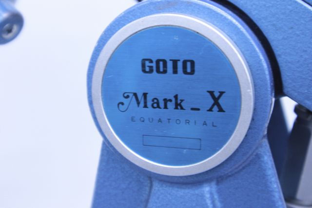 サムネイル： 【中古品】Mark-X赤道儀(MTS3 2軸モーター自動導入仕様)