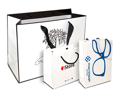 Пакеты из белого лайнера