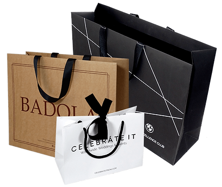 Бумажные пакеты с логотипом