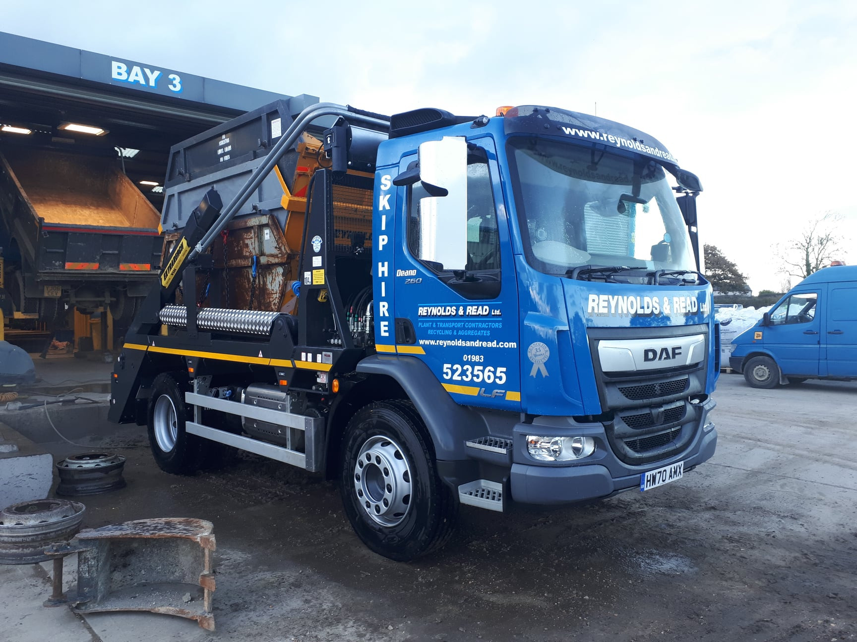 Skip hire Reynolds & Read Ryde Isle of Wight