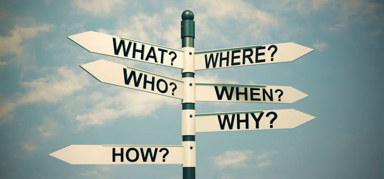 Sign with question prompts
