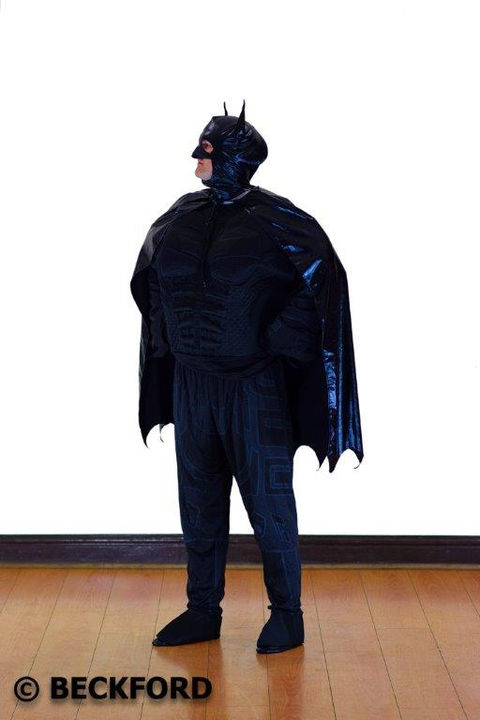 Man in Batman costume