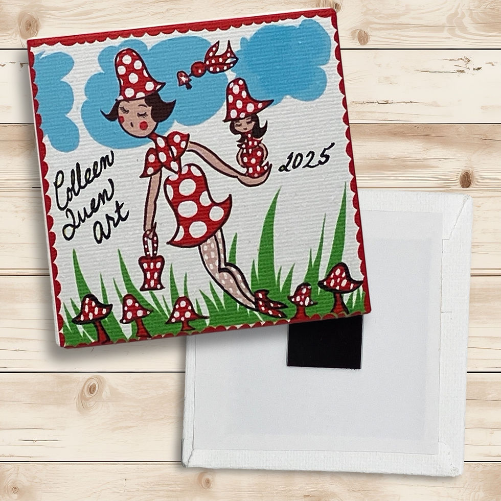 Thumbnail: 4" Canvas Panel Magnet