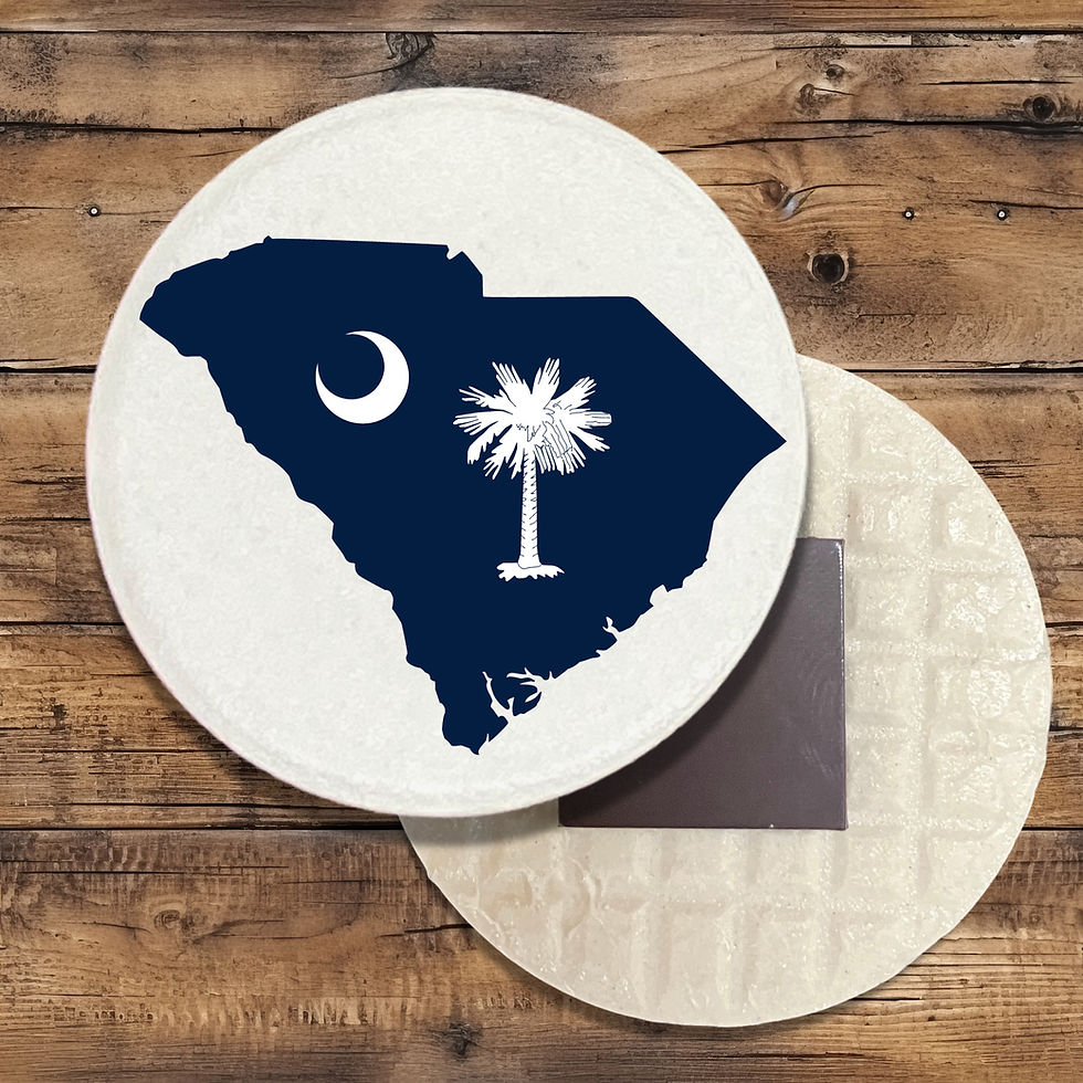 Thumbnail: White Round Porcelain Magnet