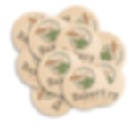Thumbnail: Round Wooden Coaster