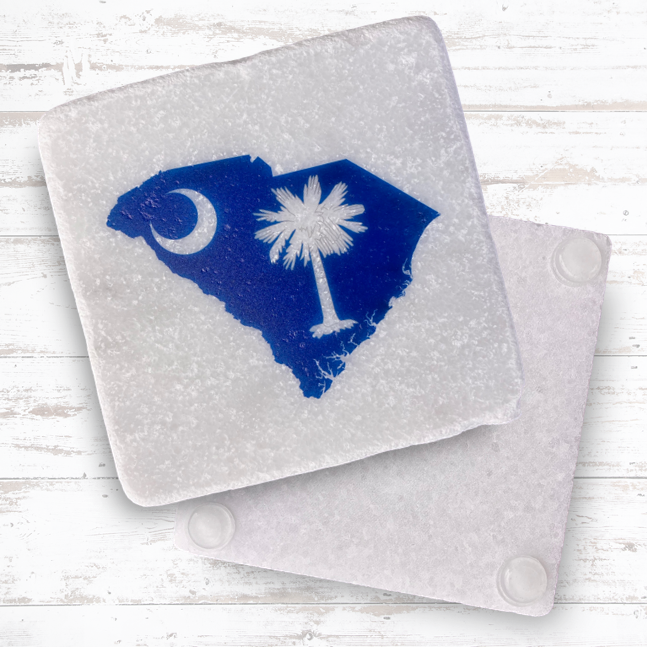 Thumbnail: Tumbled Marble Coaster