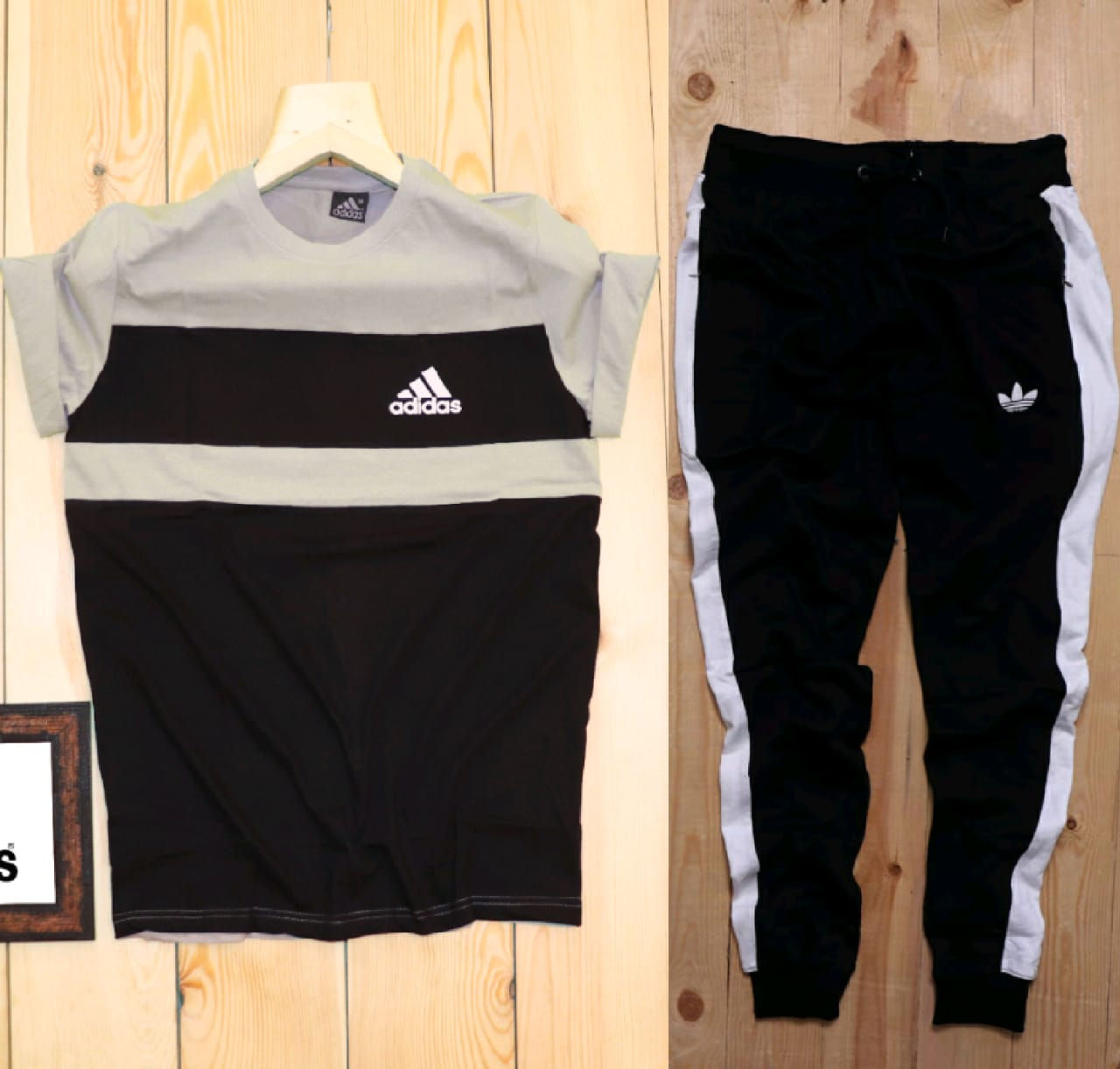 Adidas combo (t-shirt+Track)