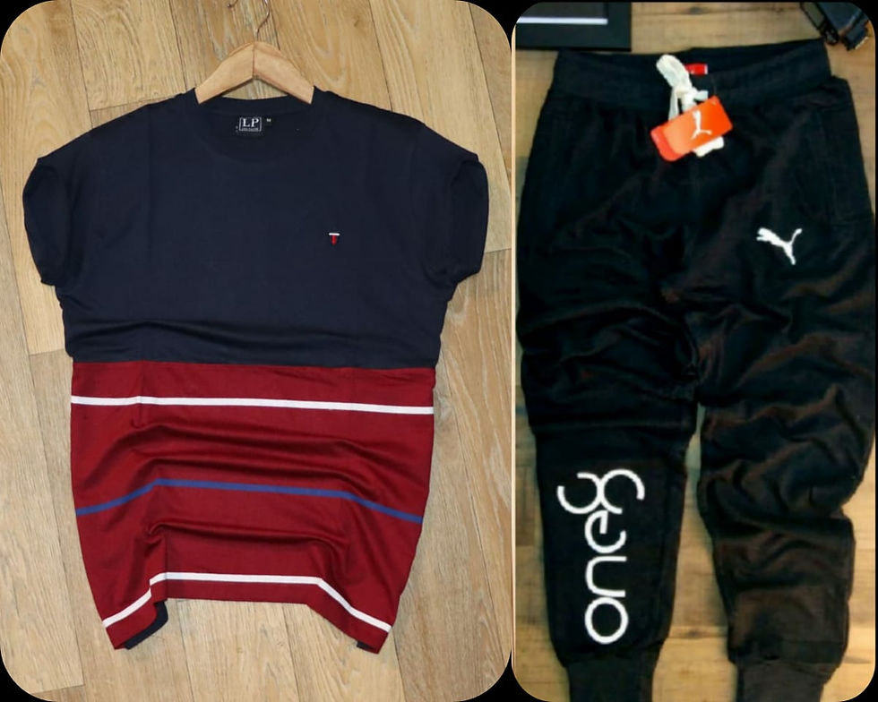 Thumbnail: T-shirt & Track pant (Combo)