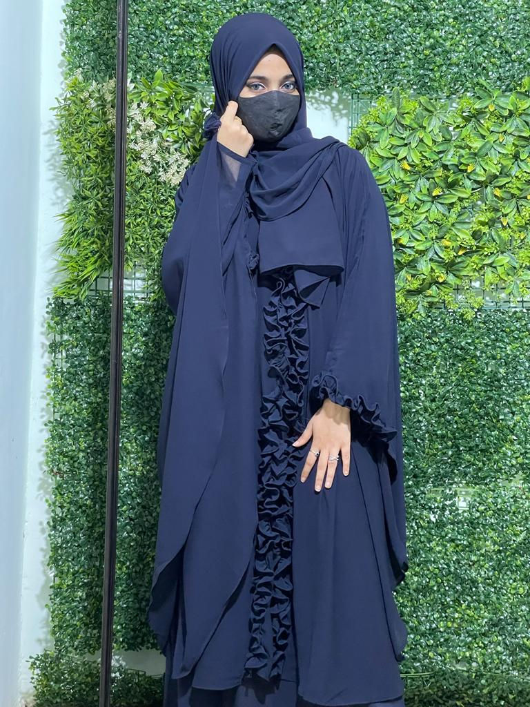 Thumbnail: WRINKLE KAFTAN Abaya
