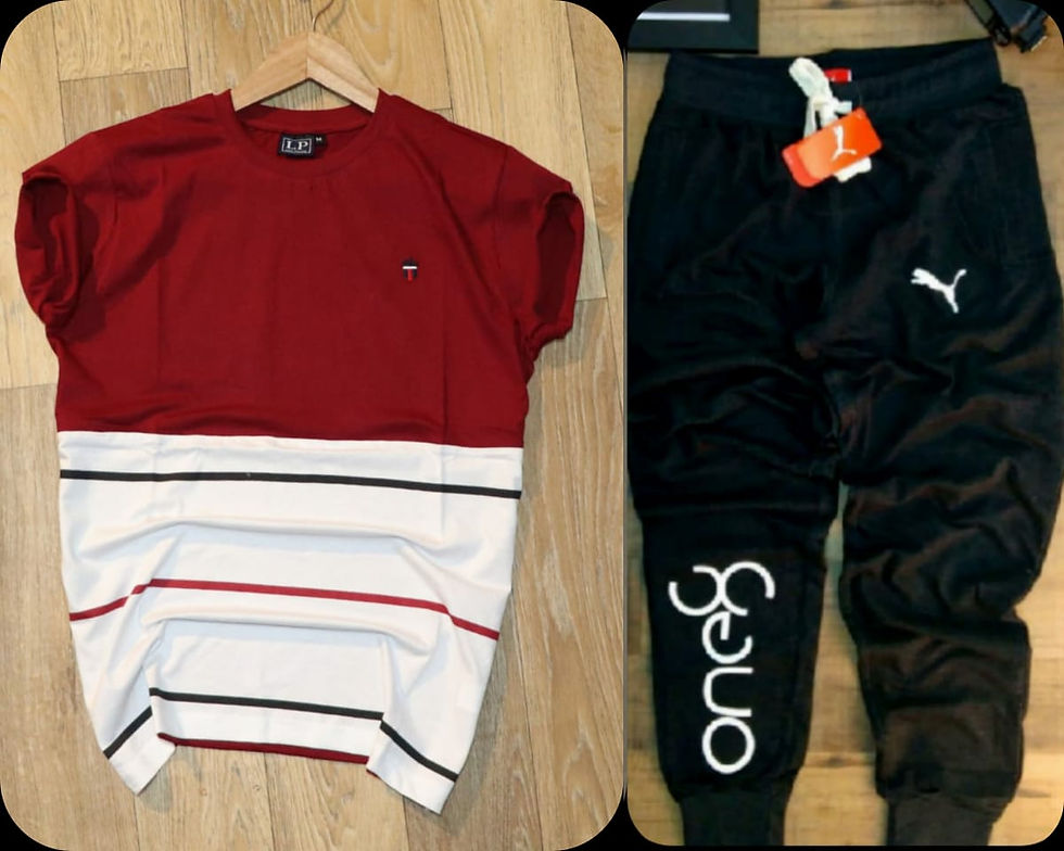 Thumbnail: T-shirt & Track pant (Combo)